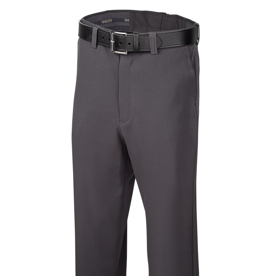 4-Way Stretch Flat Front Pants w/ Expander Waistband