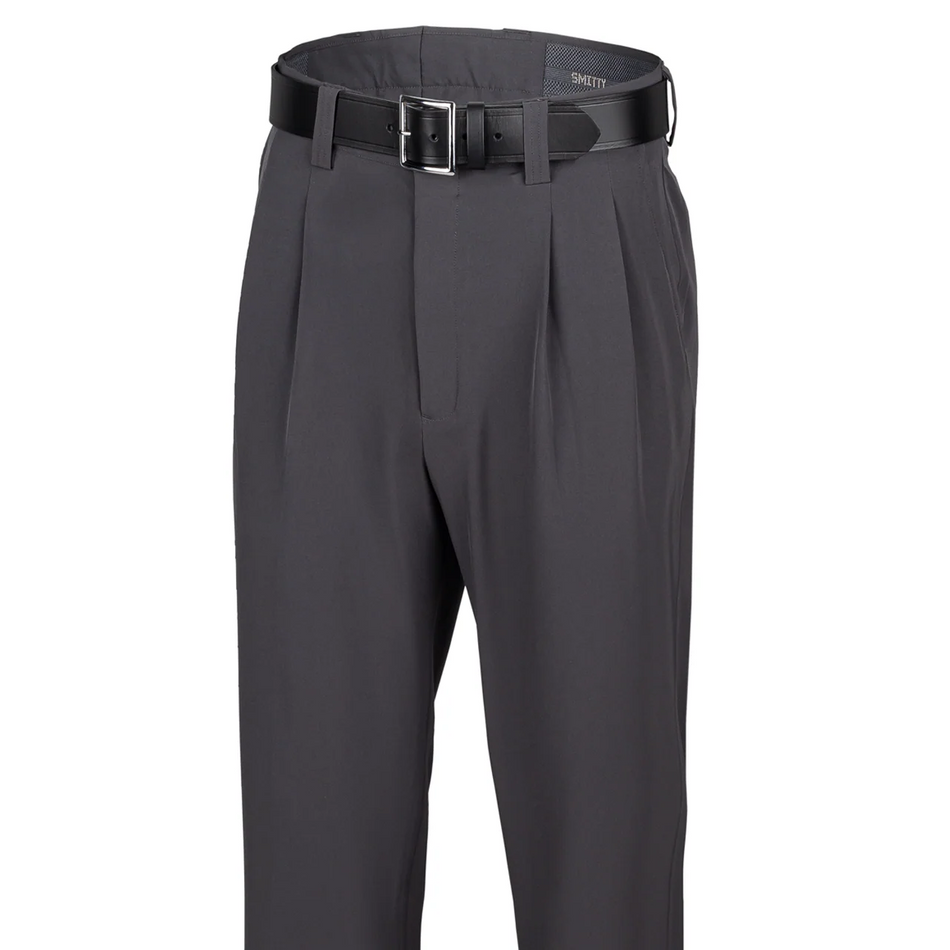 4-Way Stretch Pleated Front Pants with Expander Waistband