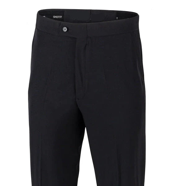Flat Front 4-Way Stretch Lightweight Tapered Fit Referee Pants
