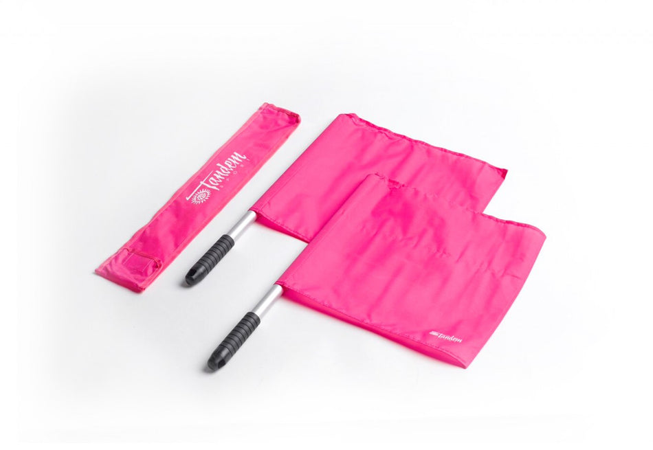 Deluxe Linesman Flag - Pink