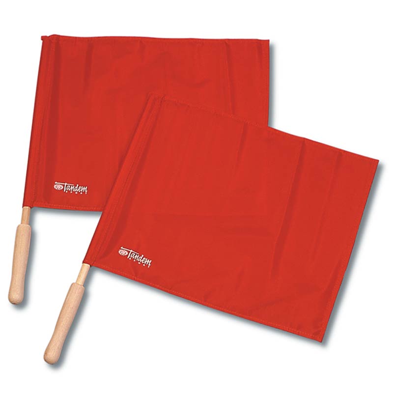 Solid Linesman Flag - Red