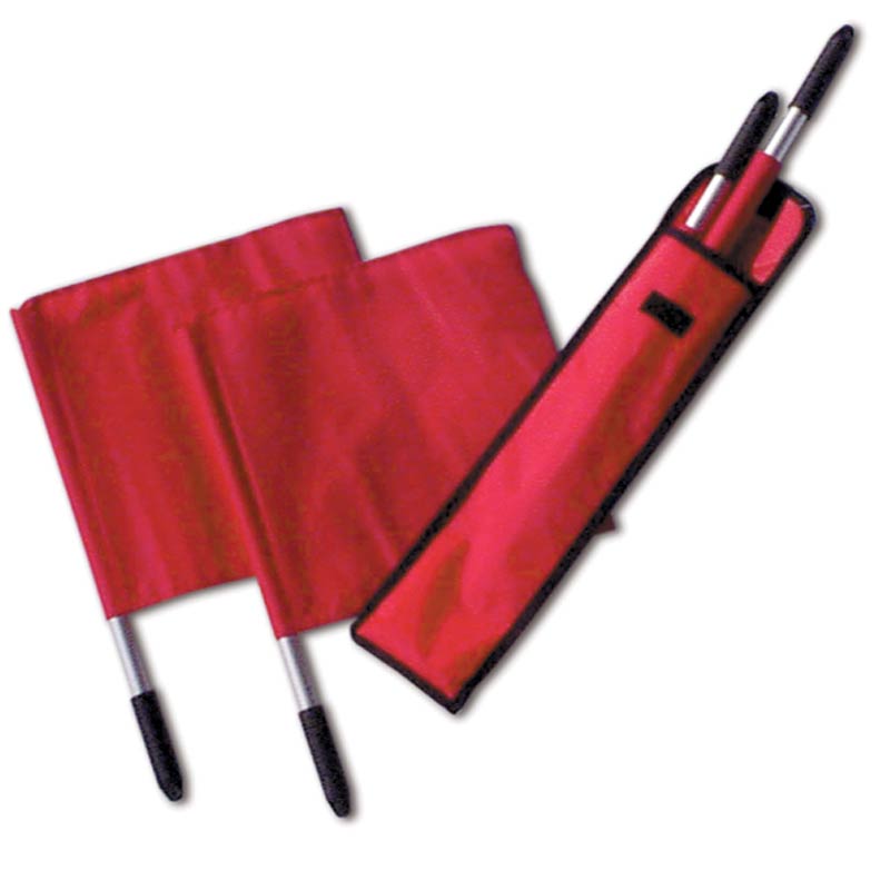 Deluxe Linesman Flag - Red - Set of 2