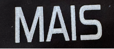 Midsouth Association Independent Schools (MAIS) Lettering Patch